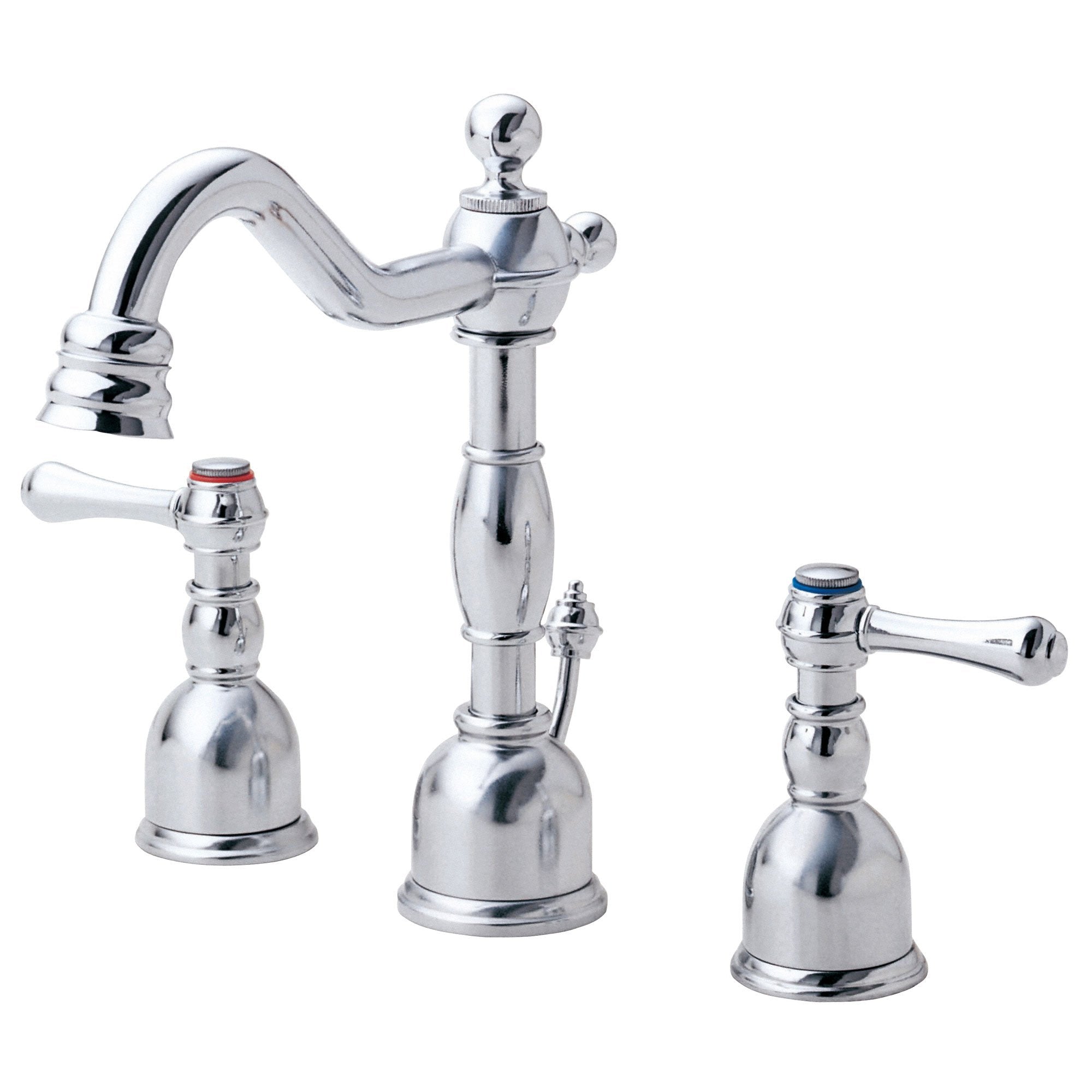 Danze Opulence Chrome Traditional Mini-Widespread Bathroom Sink Faucet