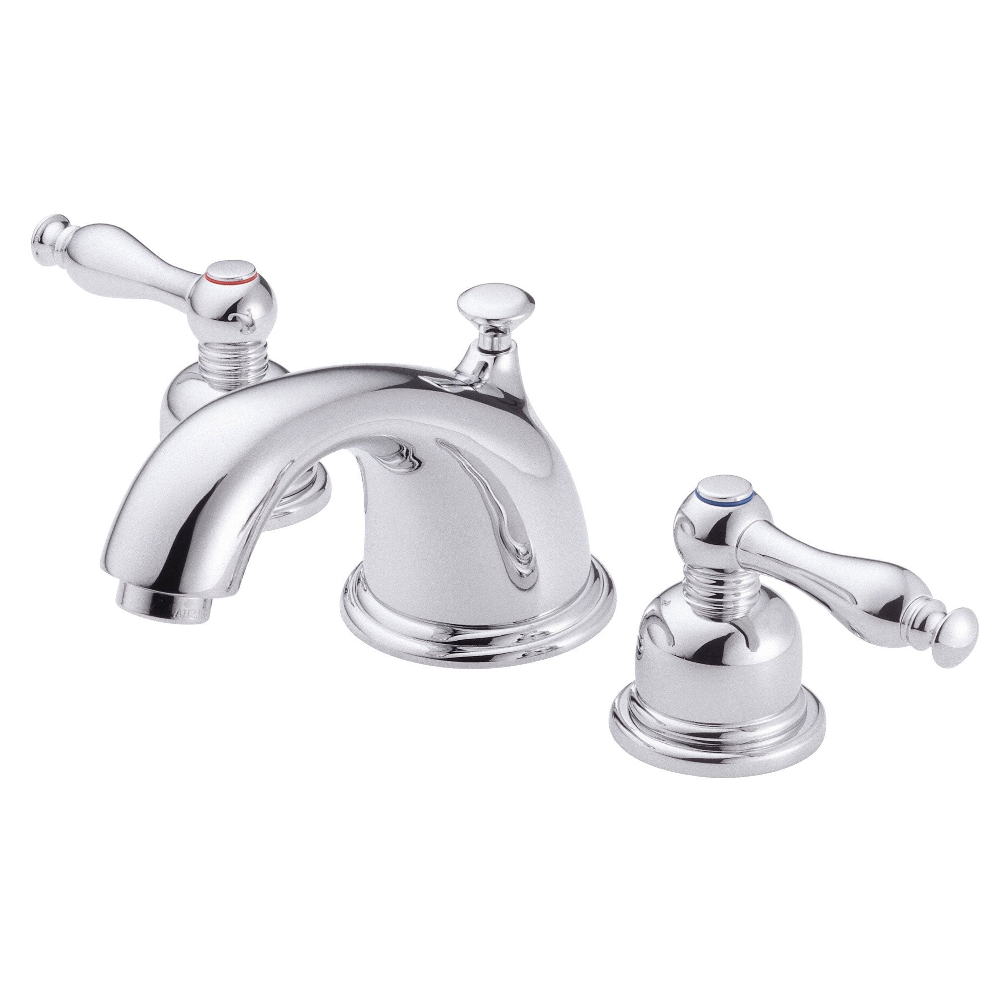 Danze Sheridan Chrome Two Handle 8" Wide Spread Bathroom Sink Faucet