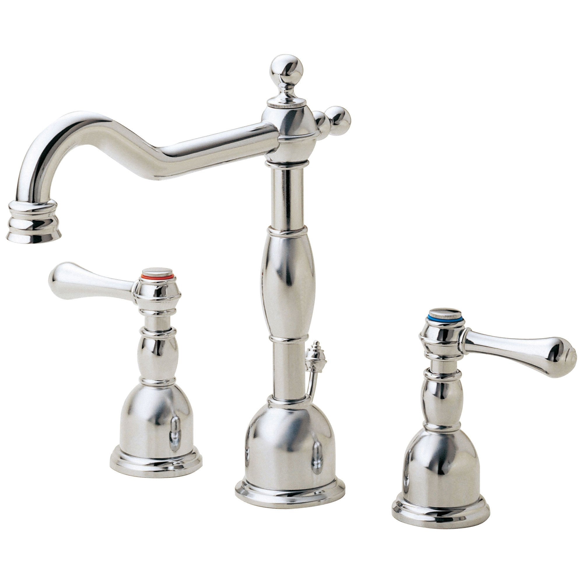 Danze Opulence Polished Nickel Traditional Widespread Bathroom