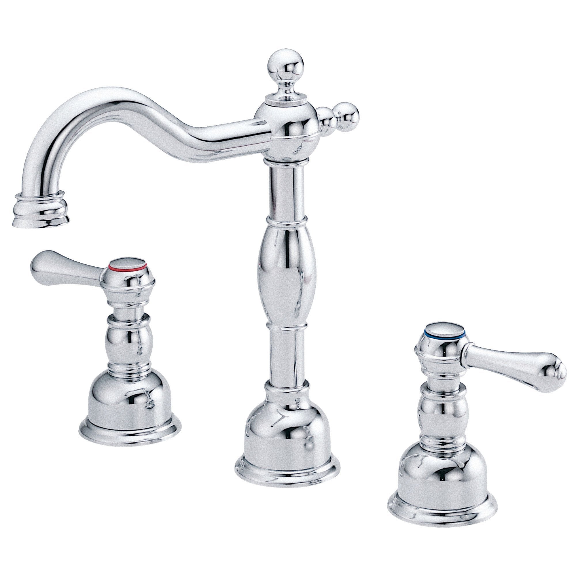 Danze Opulence Chrome Traditional Widespread Roman Tub Filler Faucet INCLUDES Rough-in Valve