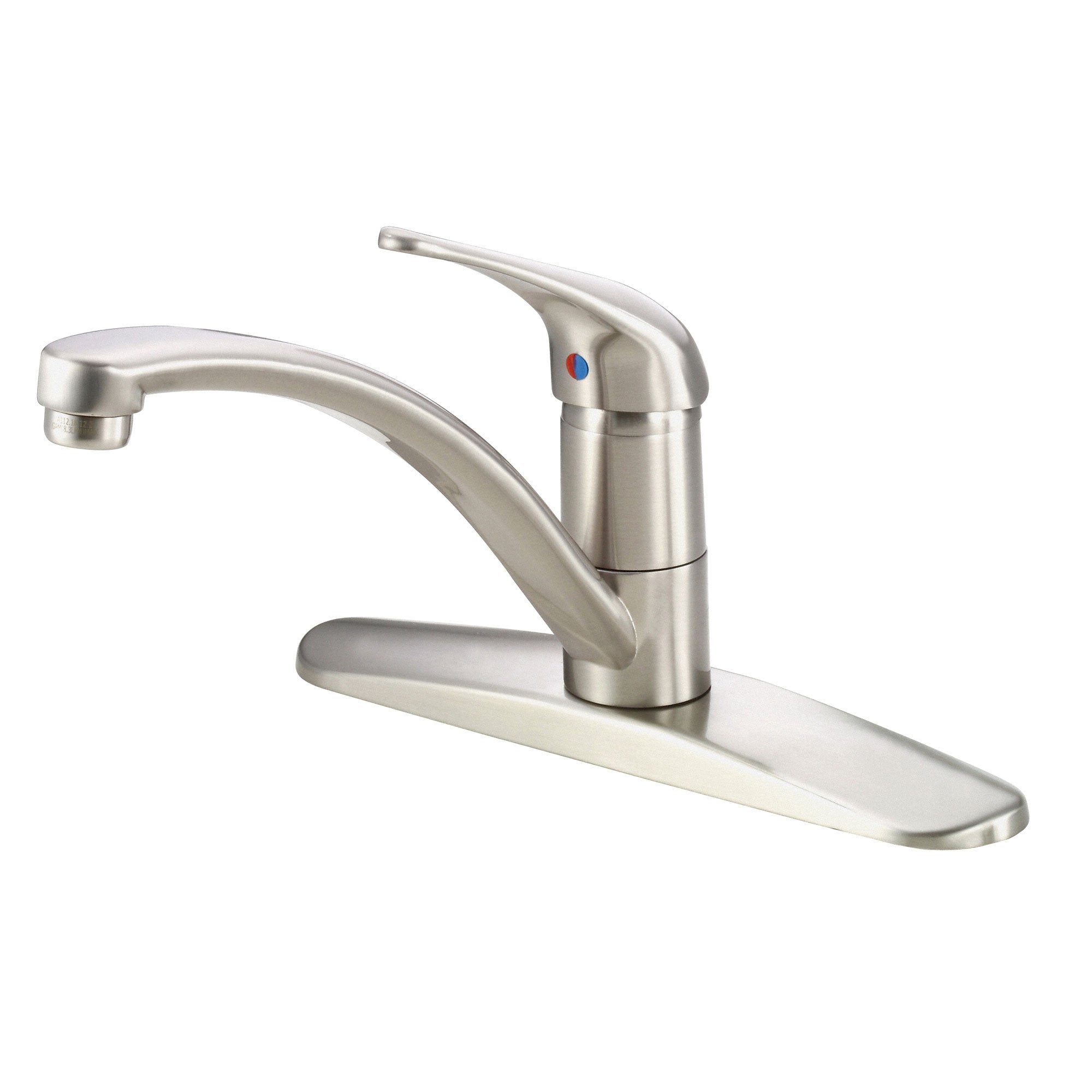 Danze Melrose Stainless Steel Simple Basic Single Handle Kitchen Faucet
