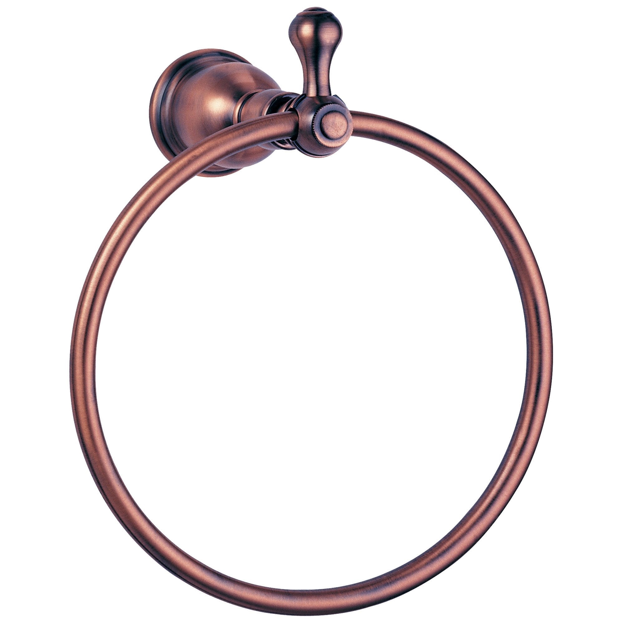 Danze Opulence Collection Traditional Style Antique Copper Towel Ring