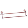Danze Opulence Traditional Style 24" Antique Copper Double Towel Bar