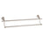 Danze Opulence Traditional Style 24" Brushed Nickel Double Towel Bar