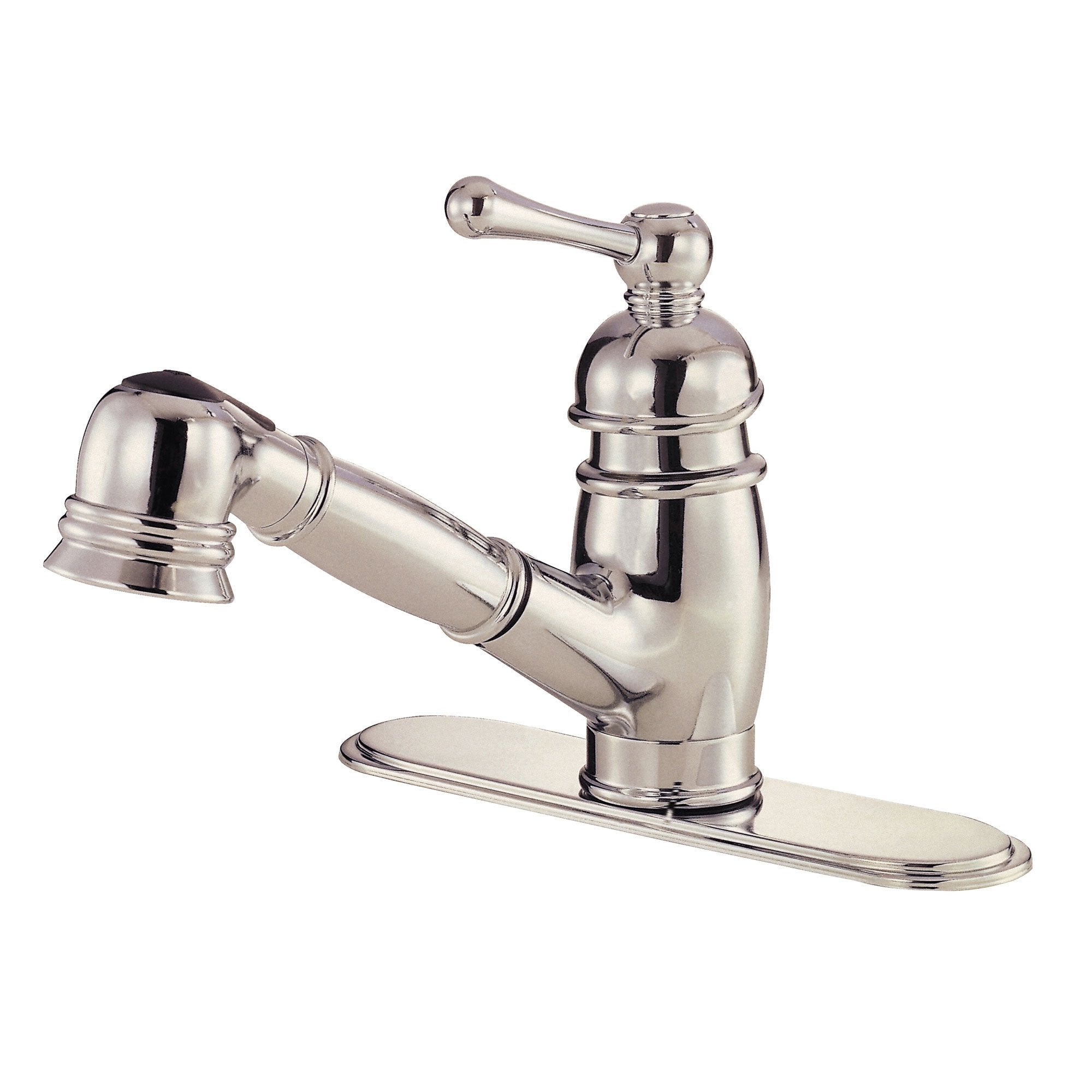 Danze Opulence Stainless Steel Single Handle Pull-Out Spout