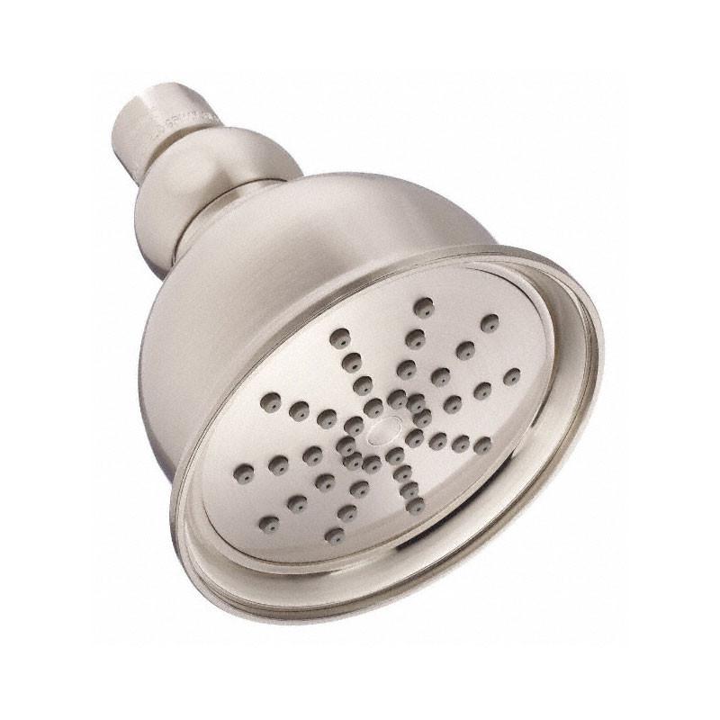 Danze Brushed Nickel Bell-Shape Spoke Pattern Traditional Style Shower Head 2GPM