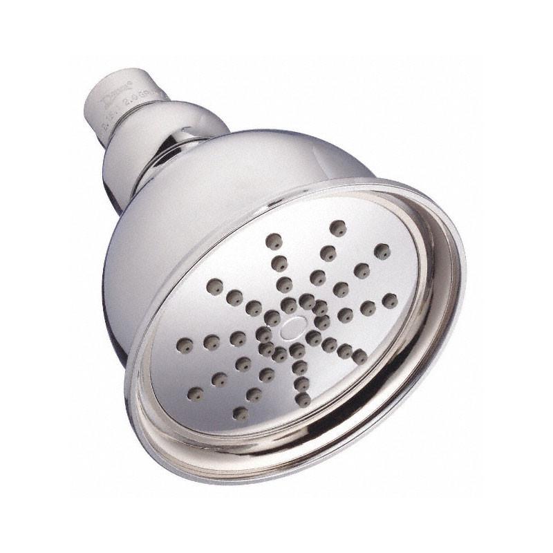 Danze Chrome Bell-Shape Spoke Pattern Traditional Style Shower Head 2GPM