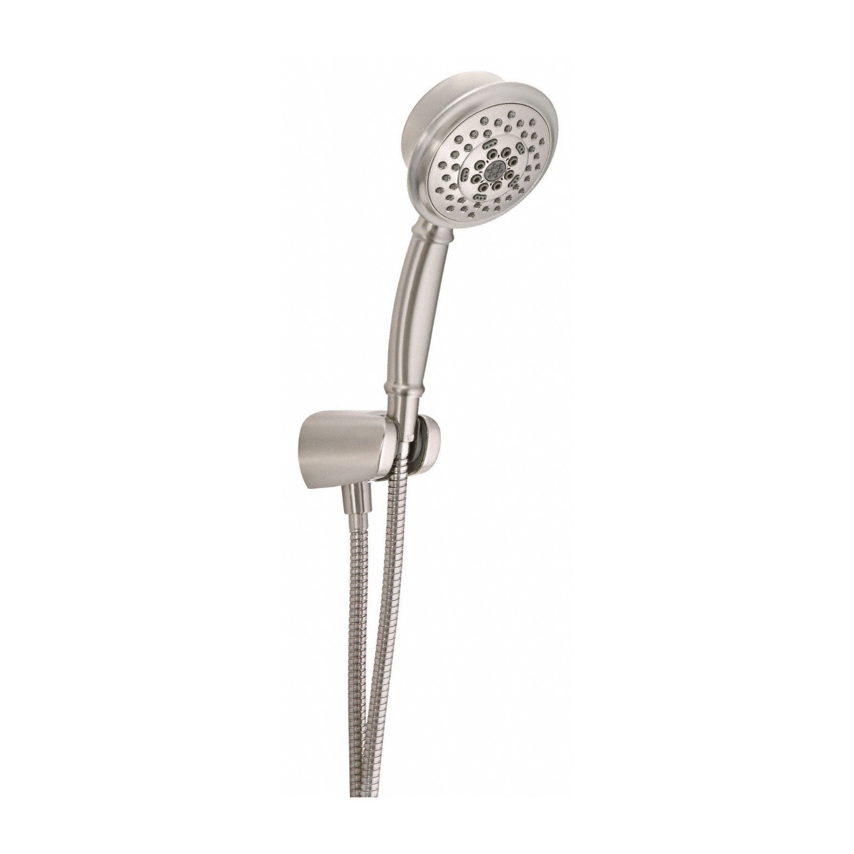 Danze Brushed Nickel Best Hand Held Shower Head with Hose and Mount Kit