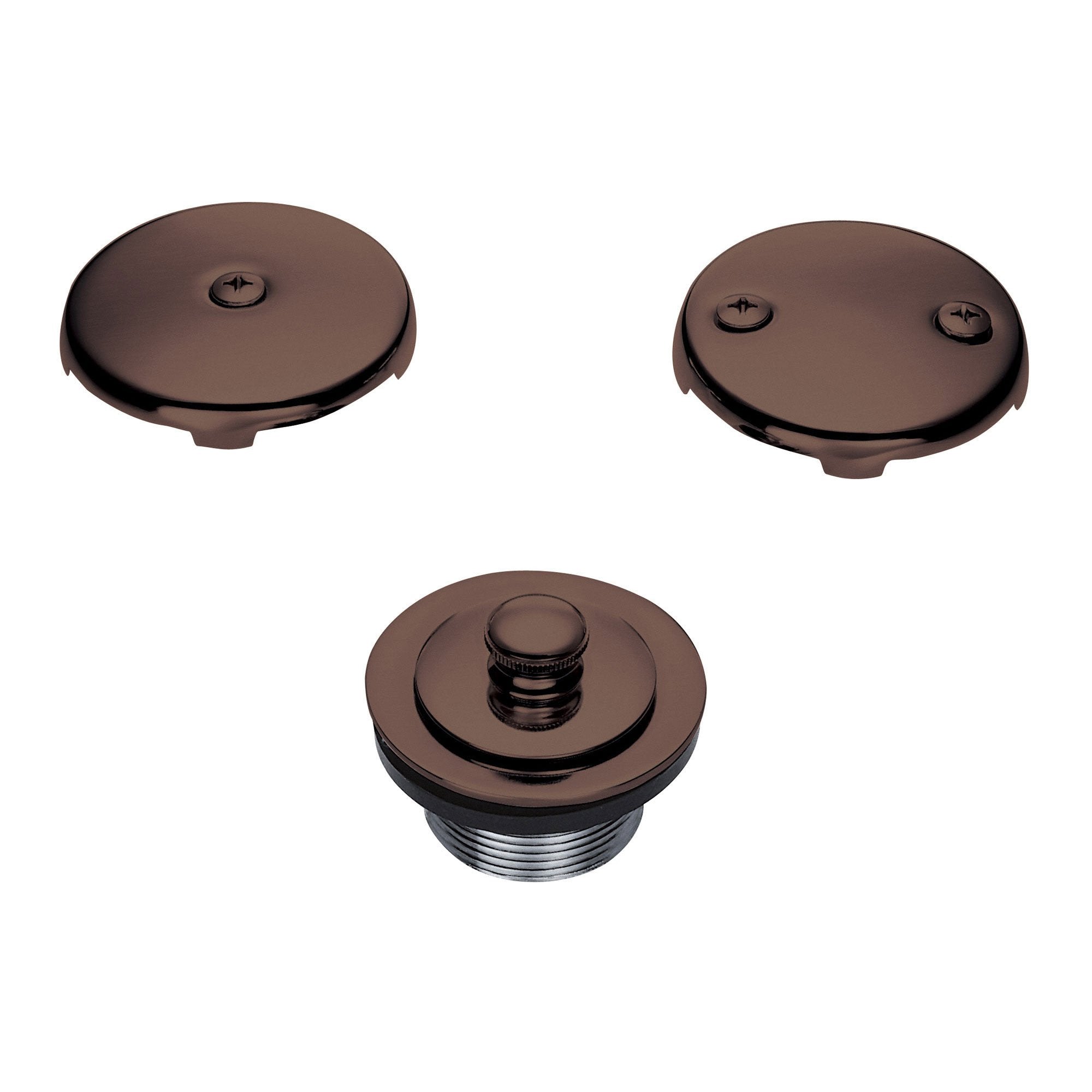Danze Oil Rubbed Bronze Lift & Turn Bath Tub Drain and Overflow Cover Plate Kit