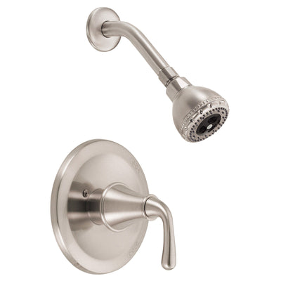 Danze Bannockburn Brushed Nickel Single Lever Handle Shower Only Faucet INCLUDES Rough-in Valve