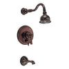 Danze Opulence Oil Rubbed Bronze Single Handle Tub and Shower Combination Faucet INCLUDES Rough-in Valve