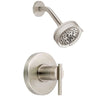 Danze Parma Modern Brushed Nickel Single Handle Shower Only Faucet INCLUDES Rough-in Valve
