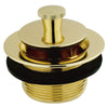 Kingston Polished Brass Made to Match 1-1/2" Brass Lift & Lock Drain DLL202