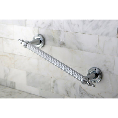Kingston Brass Chrome Templeton Grab Bar For Bathroom Or Shower: 12" DR710121