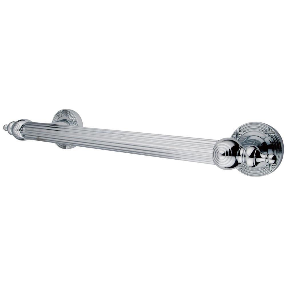 Kingston Brass Chrome Templeton Grab Bar For Bathroom Or Shower: 18" DR710181