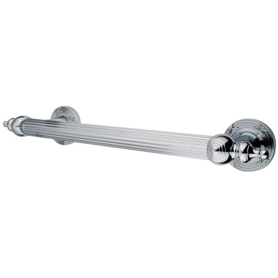 Kingston Brass Chrome Templeton Grab Bar For Bathroom Or Shower: 24" DR710241