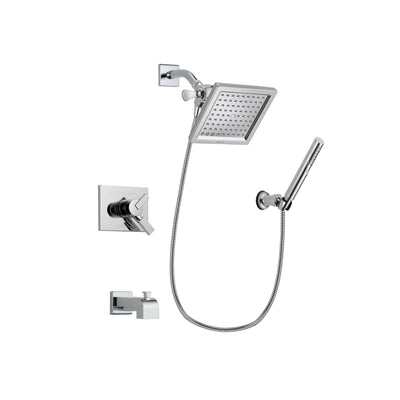 Delta Vero Chrome Tub and Shower Faucet System Package with Hand Shower DSP0079V