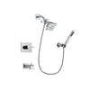 Delta Vero Chrome Tub and Shower Faucet System Package with Hand Shower DSP0106V