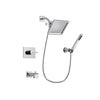 Delta Vero Chrome Tub and Shower Faucet System Package with Hand Shower DSP0122V