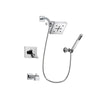 Delta Vero Chrome Tub and Shower Faucet System Package with Hand Shower DSP0143V