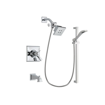 Delta Dryden Chrome Tub and Shower Faucet System with Hand Shower DSP0146V