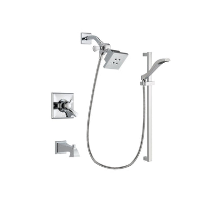 Delta Dryden Chrome Tub and Shower Faucet System with Hand Shower DSP0157V