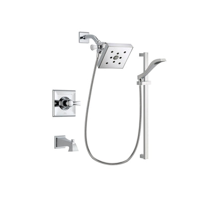 Delta Dryden Chrome Tub and Shower Faucet System Package w/ Hand Shower DSP0183V