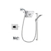 Delta Vero Chrome Tub and Shower Faucet System Package with Hand Shower DSP0186V