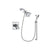 Delta Dryden Chrome Shower Faucet System w/ Shower Head and Hand Shower DSP0193V