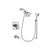 Delta Dryden Chrome Tub and Shower Faucet System with Hand Shower DSP0194V