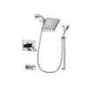 Delta Vero Chrome Tub and Shower Faucet System Package with Hand Shower DSP0211V