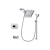 Delta Vero Chrome Tub and Shower Faucet System Package with Hand Shower DSP0218V