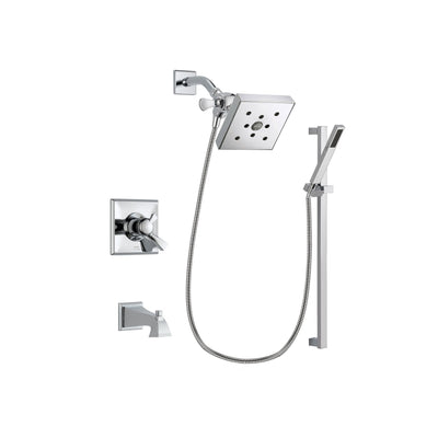 Delta Dryden Chrome Tub and Shower Faucet System with Hand Shower DSP0237V