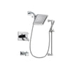 Delta Vero Chrome Tub and Shower Faucet System Package with Hand Shower DSP0259V