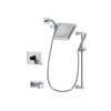 Delta Vero Chrome Tub and Shower Faucet System Package with Hand Shower DSP0271V