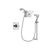 Delta Dryden Chrome Shower Faucet System with Shower Head & Hand Shower DSP0280V