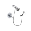 Delta Addison Chrome Finish Thermostatic Shower Faucet System Package with Shower Head and 5-Spray Adjustable Wall Mount Hand Shower Includes Rough-in Valve DSP0296V
