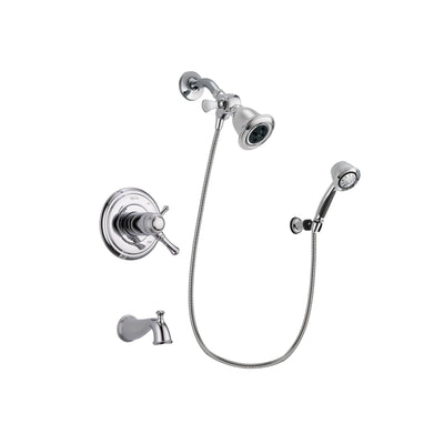 Delta Cassidy Chrome Tub and Shower Faucet System with Hand Shower DSP0331V
