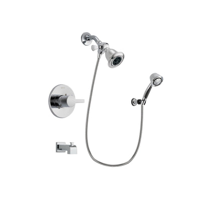 Delta Compel Chrome Tub and Shower Faucet System with Hand Shower DSP0337V