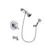 Delta Lahara Chrome Tub and Shower Faucet System with Hand Shower DSP0343V