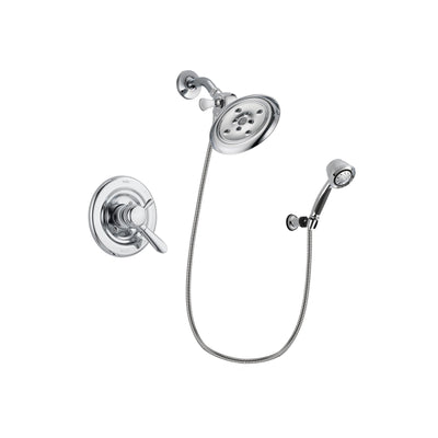 Delta Lahara Chrome Shower Faucet System w/ Shower Head and Hand Shower DSP0378V