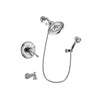 Delta Cassidy Chrome Tub and Shower Faucet System with Hand Shower DSP0389V