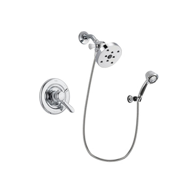 Delta Lahara Chrome Shower Faucet System w/ Shower Head and Hand Shower DSP0412V