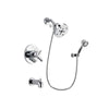 Delta Trinsic Chrome Tub and Shower Faucet System with Hand Shower DSP0413V