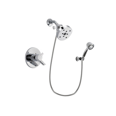 Delta Compel Chrome Shower Faucet System w/ Shower Head and Hand Shower DSP0416V
