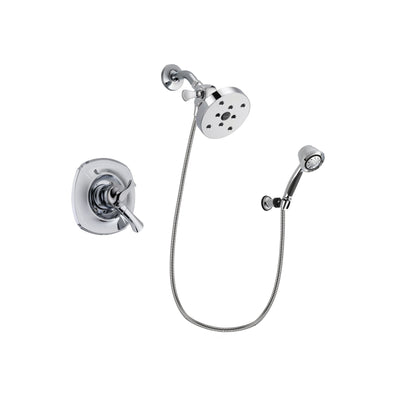 Delta Addison Chrome Shower Faucet System w/ Showerhead and Hand Shower DSP0420V