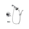 Delta Compel Chrome Finish Dual Control Tub and Shower Faucet System Package with Shower Head and Handheld Shower with Slide Bar Includes Rough-in Valve and Tub Spout DSP0449V