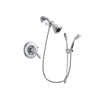Delta Lahara Chrome Finish Thermostatic Shower Faucet System Package with Water Efficient Showerhead and Handheld Shower with Slide Bar Includes Rough-in Valve DSP0460V