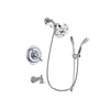 Delta Victorian Chrome Finish Thermostatic Tub and Shower Faucet System Package with 5-1/2 inch Shower Head and Handheld Shower with Slide Bar Includes Rough-in Valve and Tub Spout DSP0529V