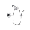 Delta Trinsic Chrome Finish Shower Faucet System Package with 5-1/2 inch Shower Head and Handheld Shower with Slide Bar Includes Rough-in Valve DSP0540V